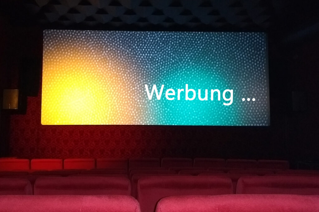 Werbung Kino Bad Driburg